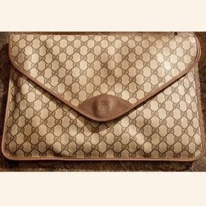 Gucci Vintage Monogram Portfolio/Document Holder